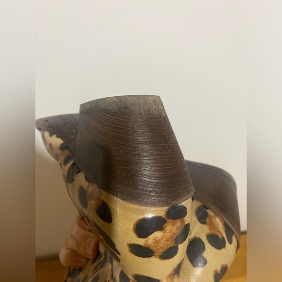 Leopard Print Ariat Western Boots - Picture 7 of 9